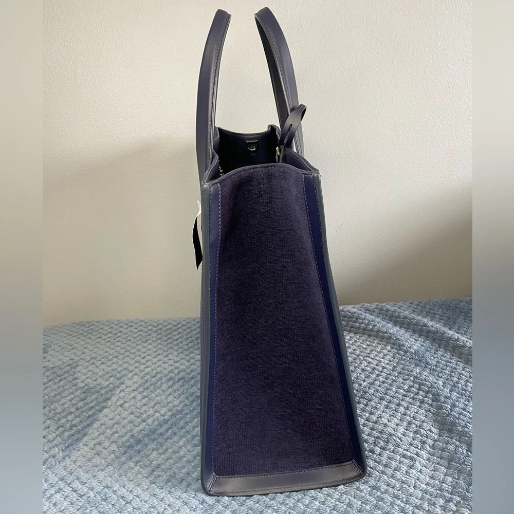 Kate Spade Manhattan large tote bag rabbit embroide pearls rhinestones - Picture 8 of 12